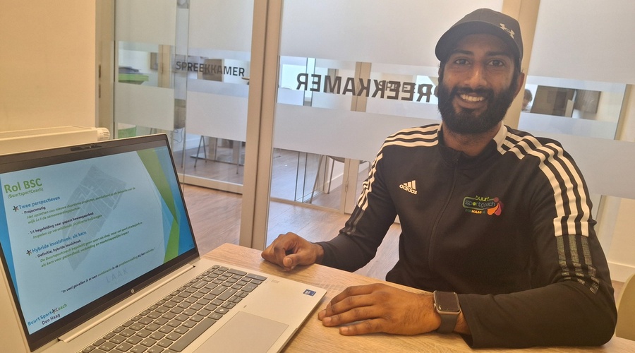 Sharan Ras deelt zijn passie voor de gezondheidszorg.